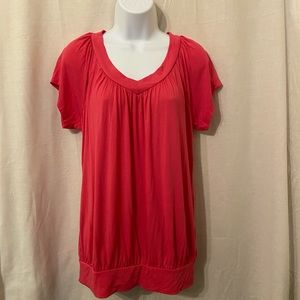 NWT JM Collection Women’s M Casual Pink Tee